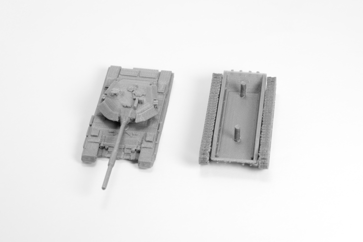 T90 Tank Simple Model Kit 3D Print 63607