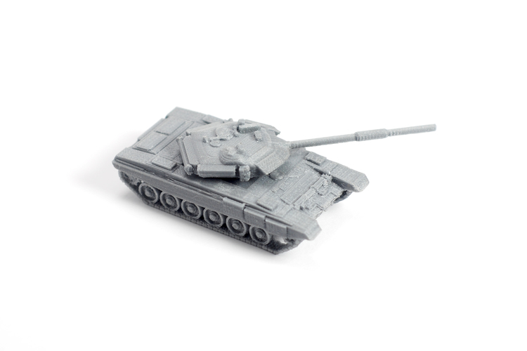 T90 Tank Simple Model Kit 3D Print 63609