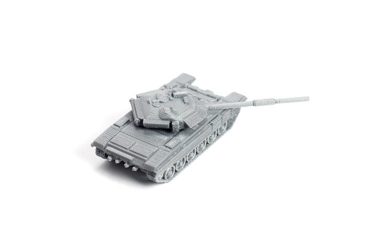T90 Tank Simple Model Kit 3D Print 63610