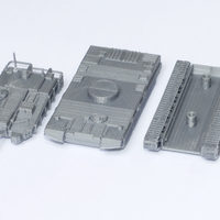 K2 Black Panther Tank Simple Model Kit - Thumbnail 3