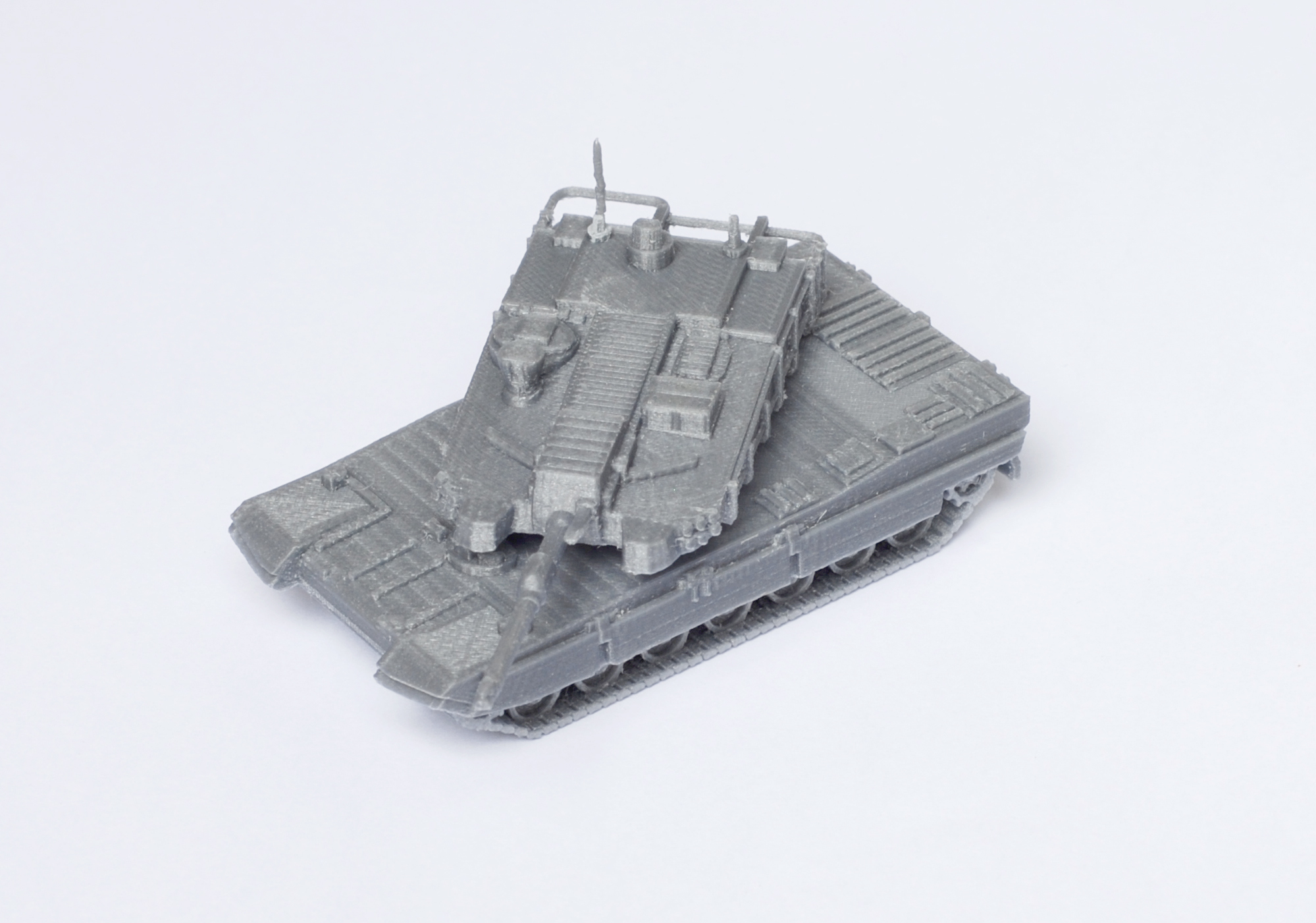 3D Printed K2 Black Panther Tank Simple Model Kit by FORMBYTE