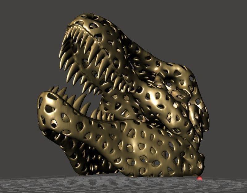 Voronified T-Rex