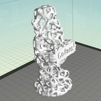 Voronoi Experiment No:12 "Go Away Gnome" - Thumbnail 1