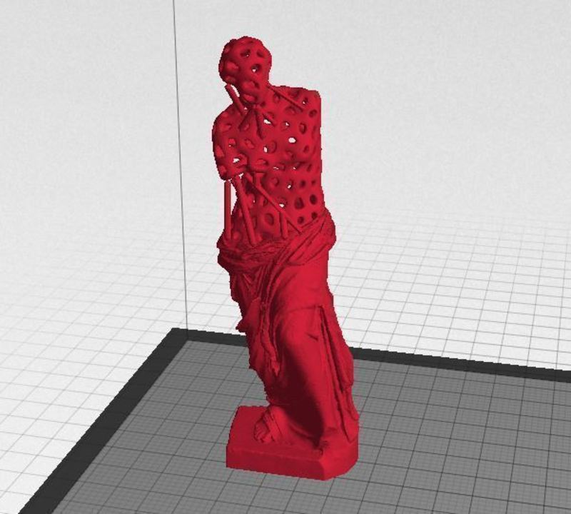 Voronoi Experiment No:11 Venus De Milo