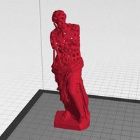 Voronoi Experiment No:11 Venus De Milo - Thumbnail 1