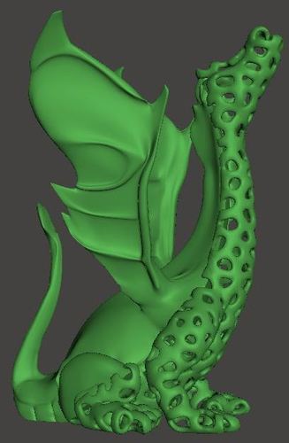 Voronified Adalinda: The Singing Serpent 3D Print 63658