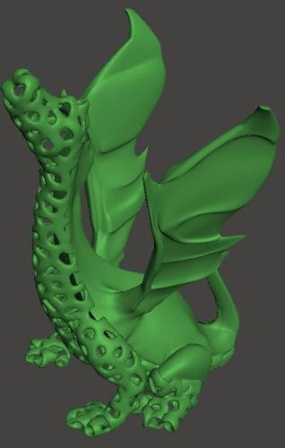 Voronified Adalinda: The Singing Serpent 3D Print 63659
