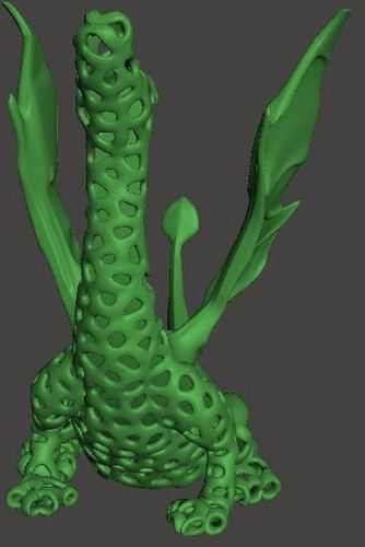 Voronified Adalinda: The Singing Serpent 3D Print 63660