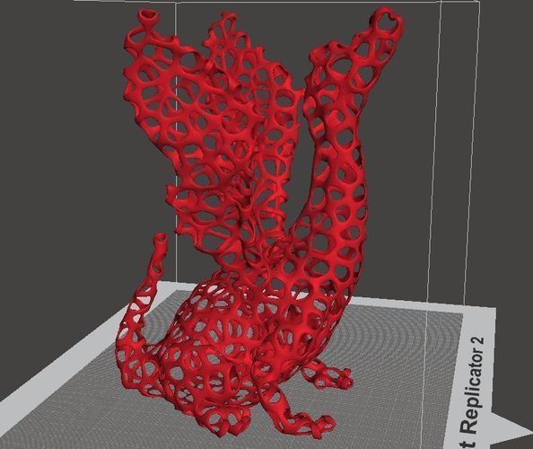 Voronified Adalinda: The Singing Serpent 3D Print 63662