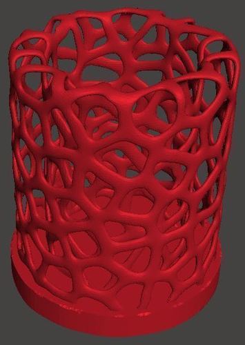 Voronoi Experiment No.9 Pencil Cup 3D Print 63663