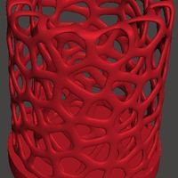 Small Voronoi Experiment No.9 Pencil Cup 3D Printing 63663