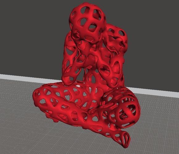 Voronoi Experiment No.6 3D Print 63671