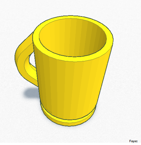 cup 58x47x40mm 3D Print 63709