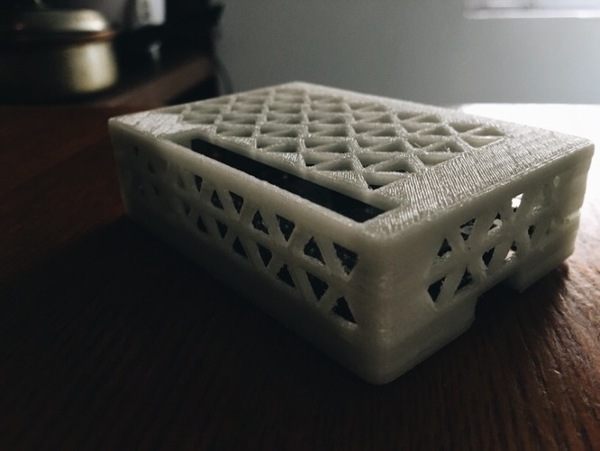 Raspberry Pi 2/Model B Triangular Case 3D Print 63714