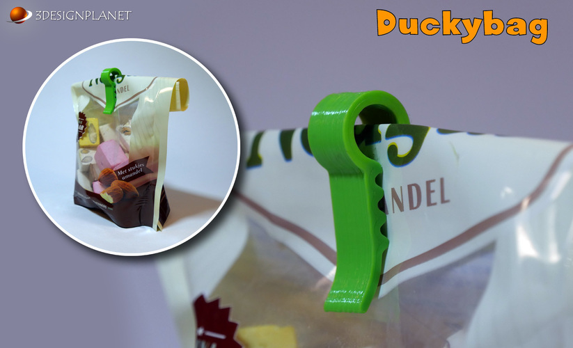Duckybag clip 3D Print 63745