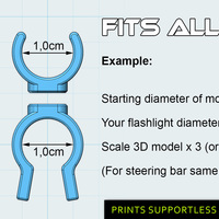 Flashclamp flashligt holder - Thumbnail 6