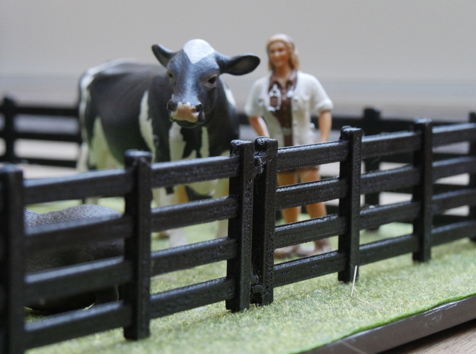 Farm fence for toy animals 3D Print 63761