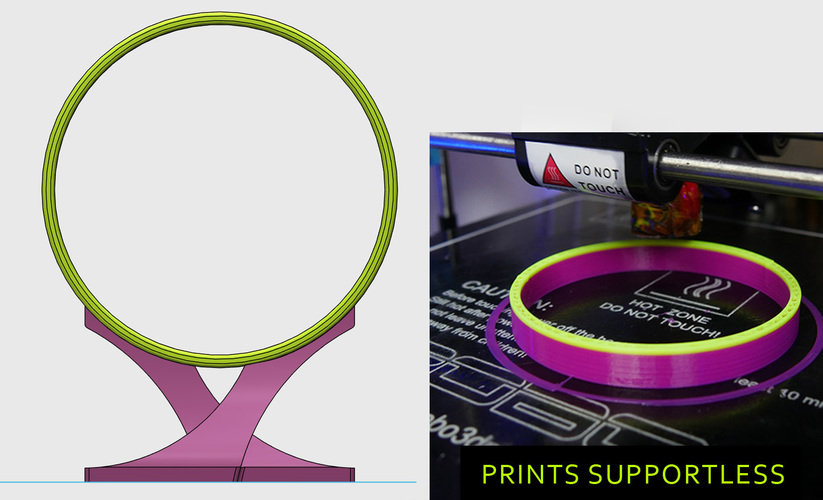 Jump hoop for pets 3D Print 63794