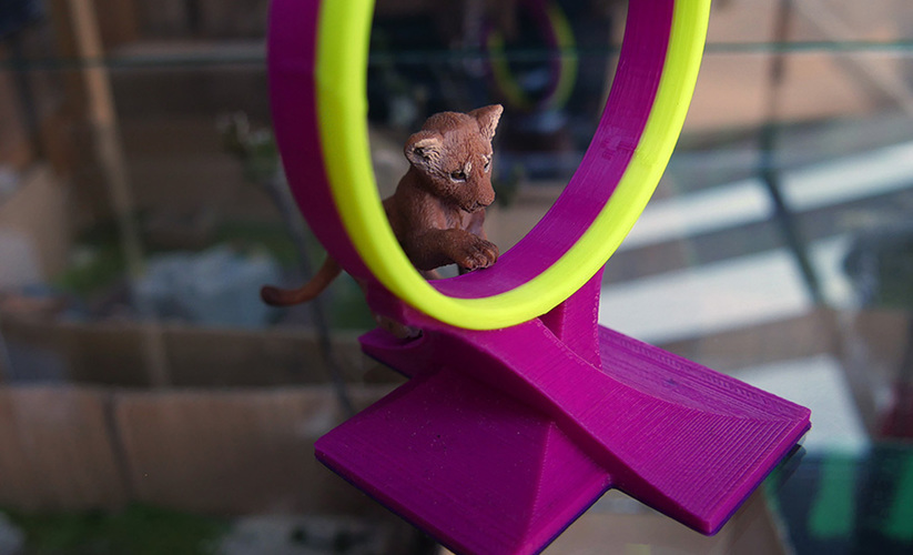 Jump hoop for pets 3D Print 63795