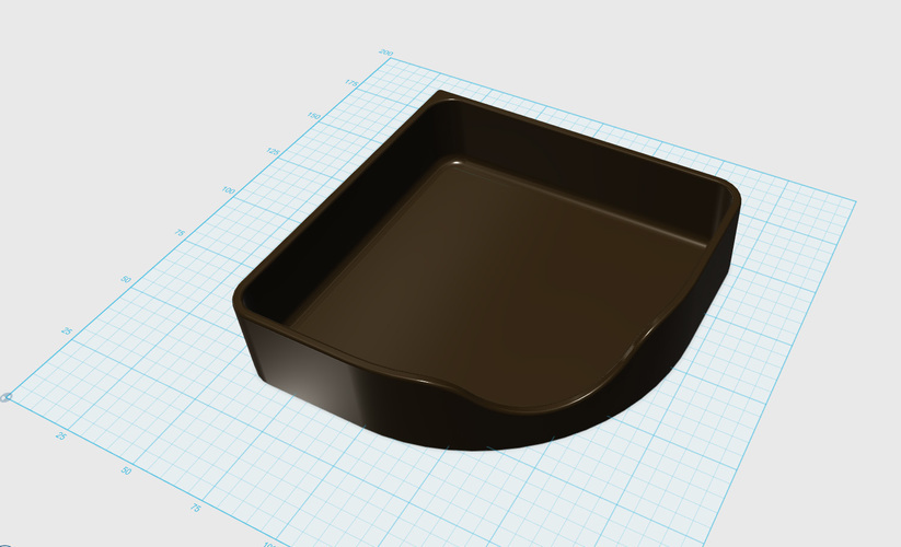 Toilet for small pets 3D Print 63824