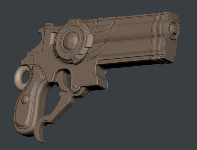 Bayonetta Gun 3D Print 63948