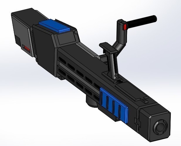 Laser Cannon 3D Print 63999