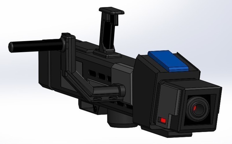 Laser Cannon 3D Print 64000