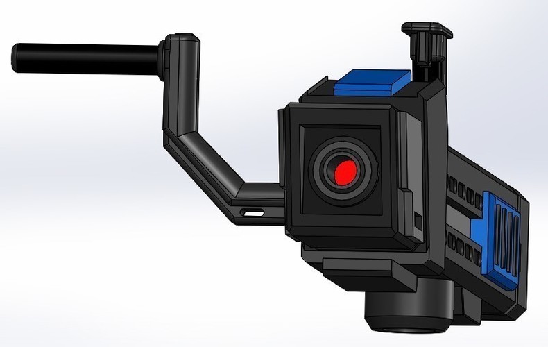 Laser Cannon 3D Print 64001