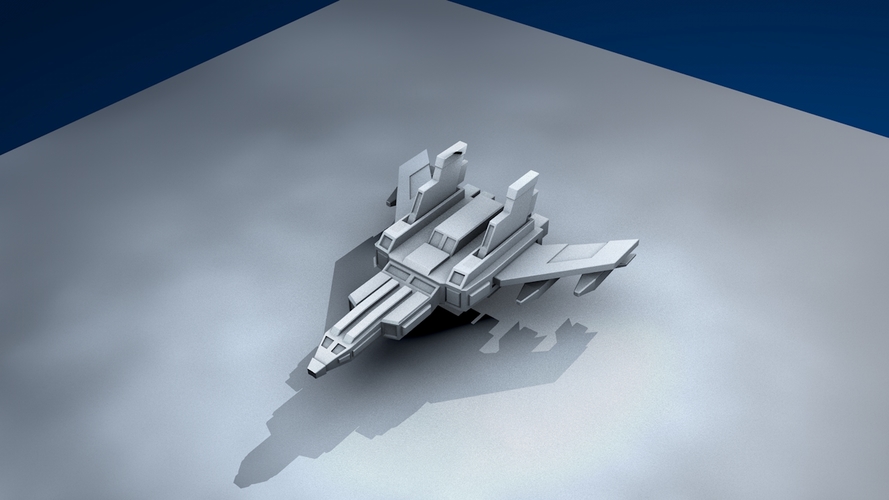 Jet fighter 3D Print 6402