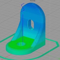 Glass Holder for an exhibitor refrigerator  - Thumbnail 1