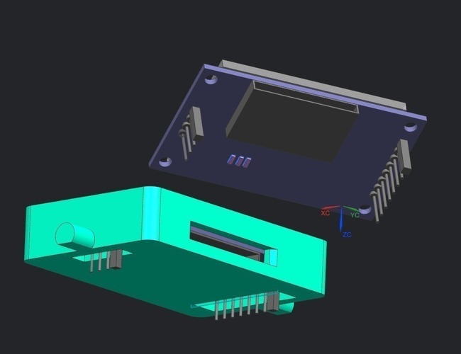 display ST7735 box arduino 3D Print 64031