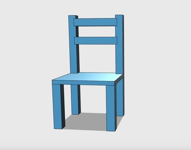 Chair 3D Print 64045