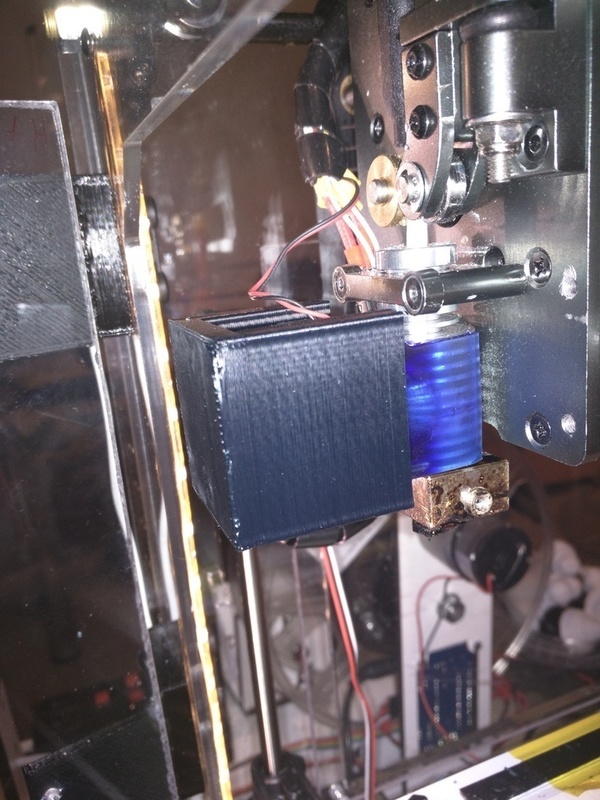 Fabrikator E3D Fan Deflector to the top