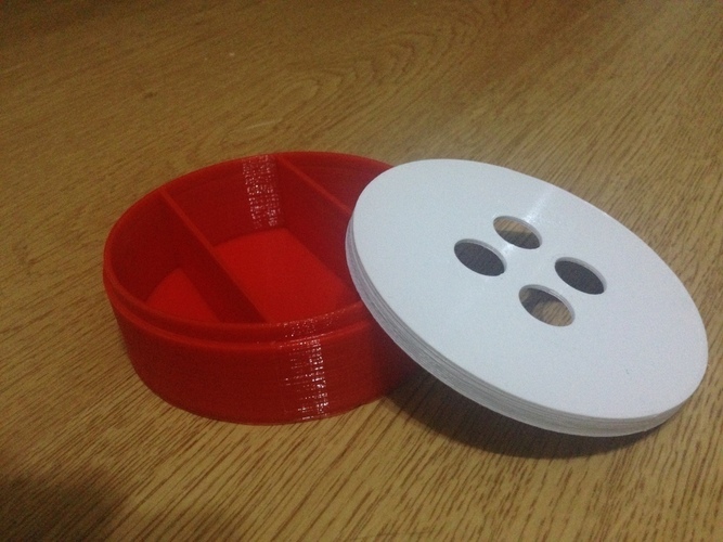 Button box 3D Print 64072