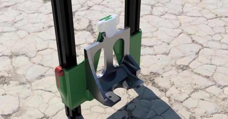 Lulzbot Taz 4 - 5 Tool Head storage