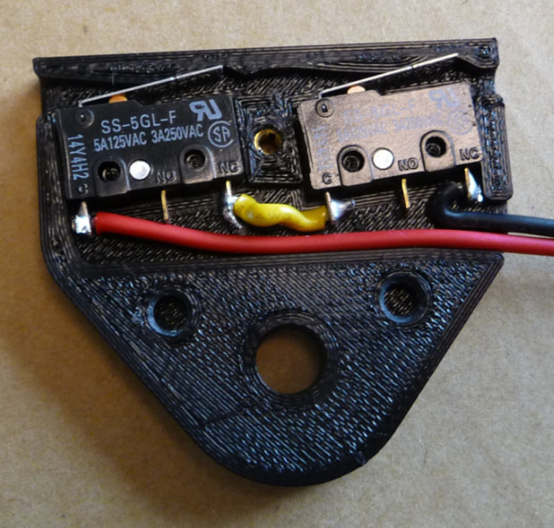 Creatorbot Dual Switch Filament Sensor