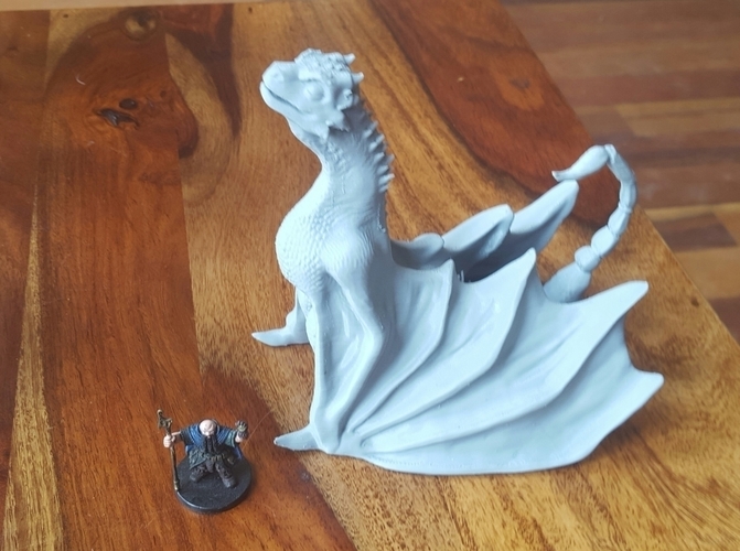 Pseudo-Dragon 1:1 scale(?) 3D Print 64120