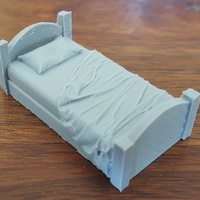 Small Bed unmade 28mm for Openforge 3D Printing 64123