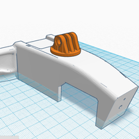 Gopro accesory adapter front for F1 RC  - Thumbnail 1