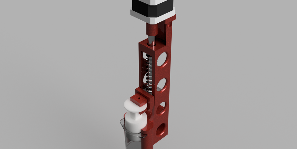 60cc Syringe Universal Paste Extruder 3D Print 64309