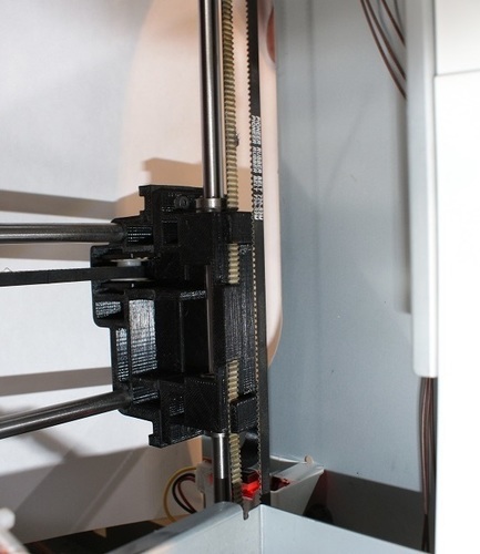Davinci 1 left Y axis carriage for 15mm x 8mm linear bearings 3D Print 64358