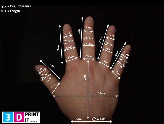 3D Printed Exoskeleton Hands 3D Print 64436