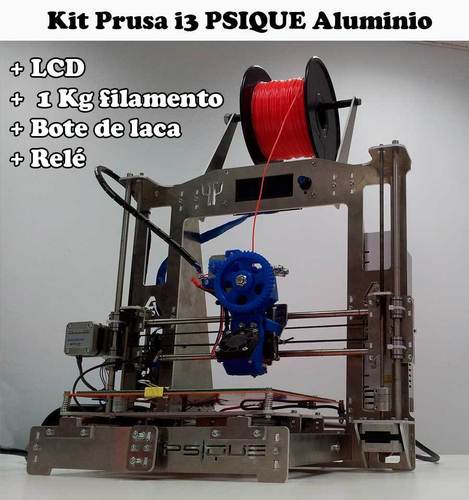 Prusa i3 Steel PSIQUE Aluminium and Steel printed parts - Create 3D Print 64469