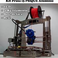 Small Prusa i3 Steel PSIQUE Aluminium and Steel printed parts - Create 3D Printing 64469