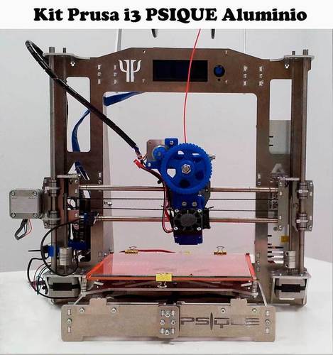 Prusa i3 Steel PSIQUE Aluminium and Steel printed parts - Create 3D Print 64471