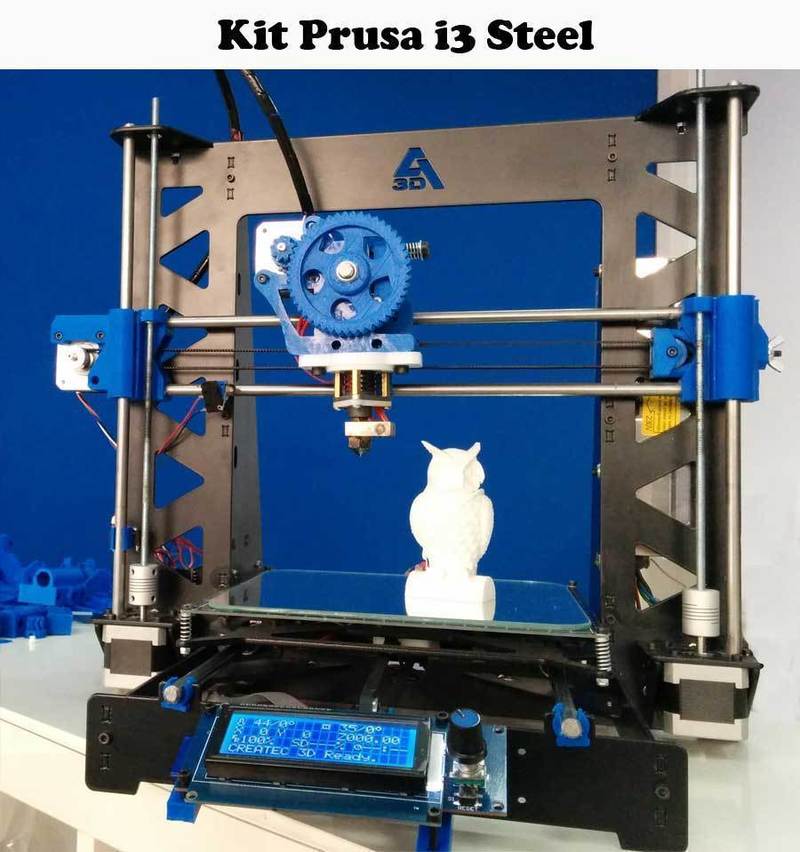 Plastic Parts Prusai3 Steel - CREATEC 3D