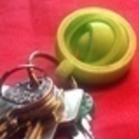 gyroscopic keychain - Thumbnail 3