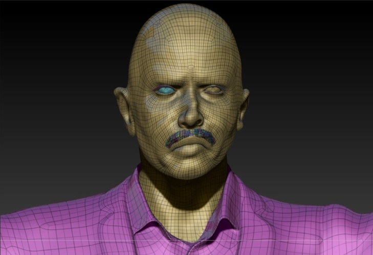 Zombie in a Suit 3D Print 64509