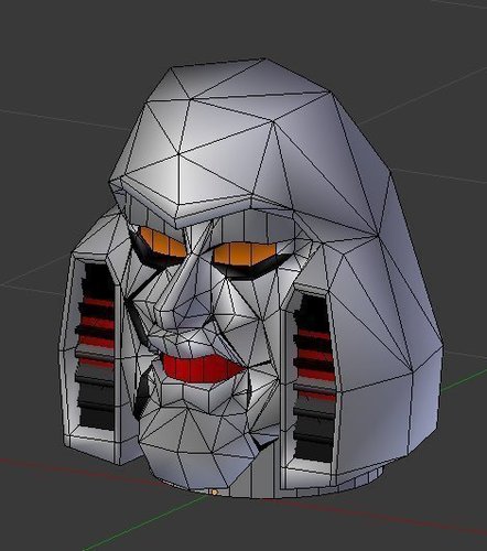 Robot upload Original Megatron Head and Radioactive Robot 3D Print 64581