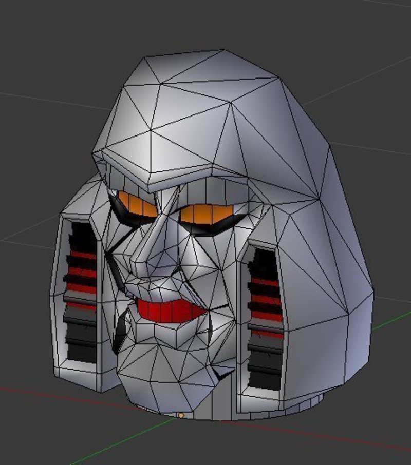 Robot upload Original Megatron Head and Radioactive Robot